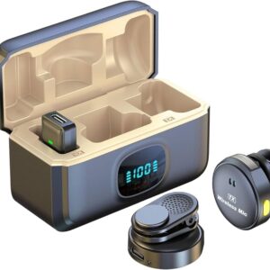 2-in-1 Wireless Mini Mic for Mobile | Dual Mic | Compact Design | YouTube & Reels