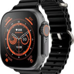 T800 Ultra Smart Watch with Bluetooth Calling, Fitness Tracking & HD Display  (BLACK BELT)