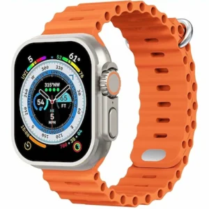 T800 Ultra Smart Watch with Bluetooth Calling, Fitness Tracking & HD Display (ORENG BELT)