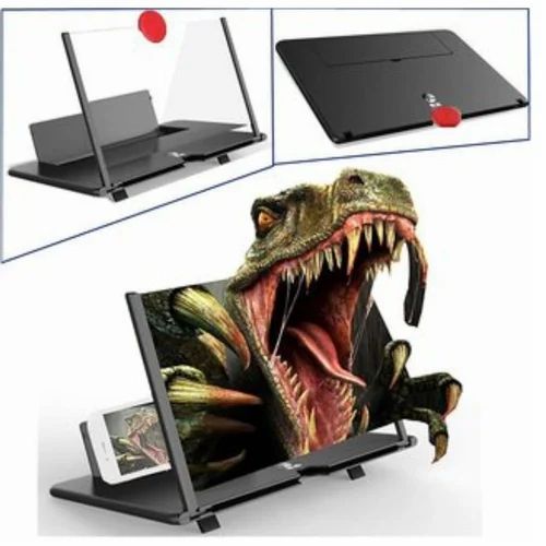 3D Mobile Screen Magnifier Stand |Foldable